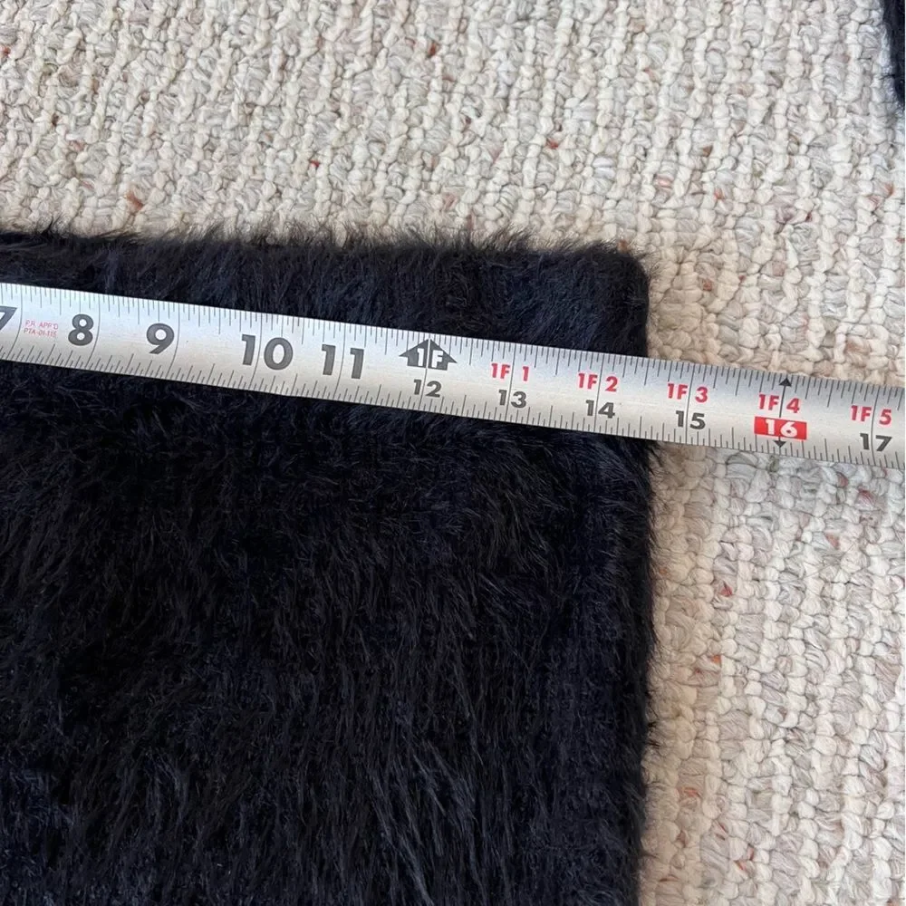 House Of Harlow 1960 Fuzzy Knit Sweater Skirt Set Small